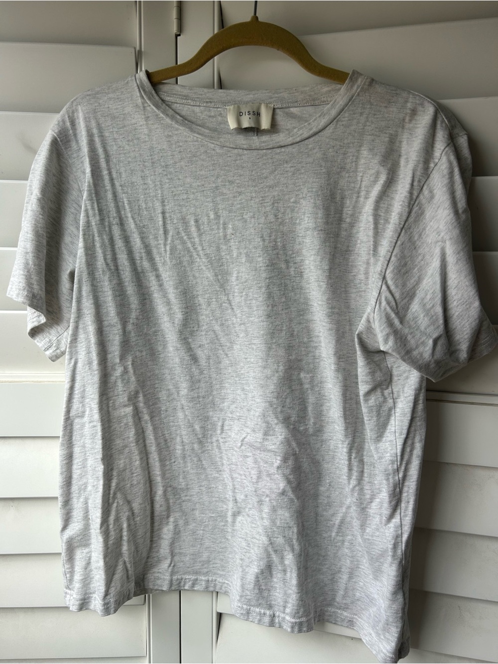 DISSH Heather grey shirt
